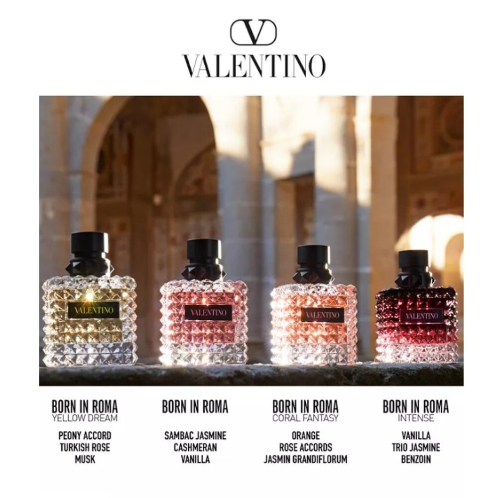 VALENTINO Donna Born in Roma Intense EDP Floral Ambery-Travel15 ml,0.5oz-BOX-NEW - Picture 7 of 13